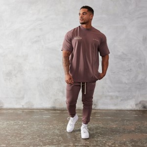 Vanquish Fitness Brown Unconquerable Tapered Sweatpants Brown | TAQF59327