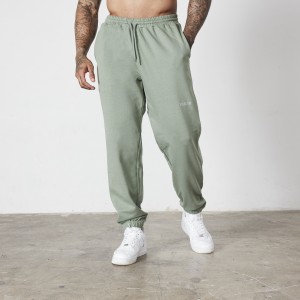 Vanquish Fitness Essential Green Oversized Sweatpants Green | JQZO43891