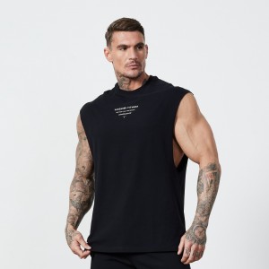 Vanquish Fitness TSP Black 2023 Collective Sleeveless T Shirt Black | ZYOK82469