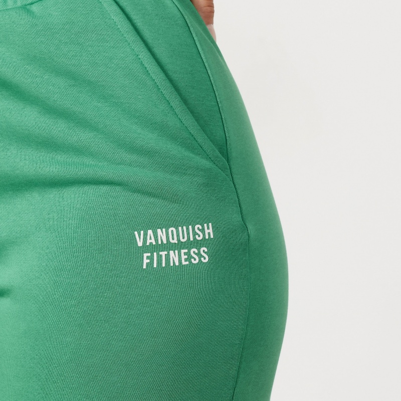 Vanquish Fitness Apple Green Rejuvenate Wide Leg Oversized Sweatpants Apple Green | KGYZ80162