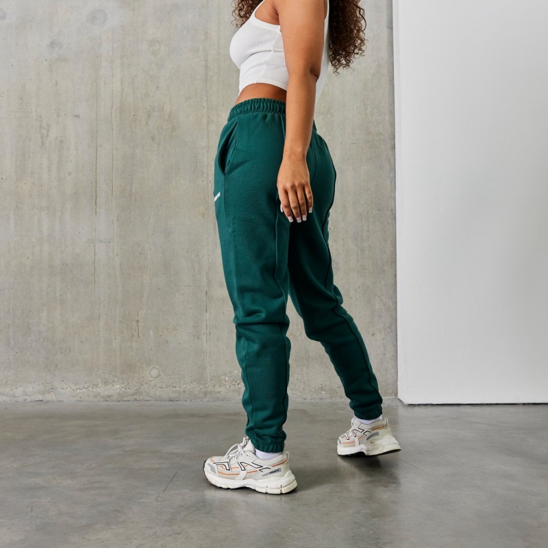 Vanquish Fitness Balance Green Pintuck Sweatpants Green | UWPD31508