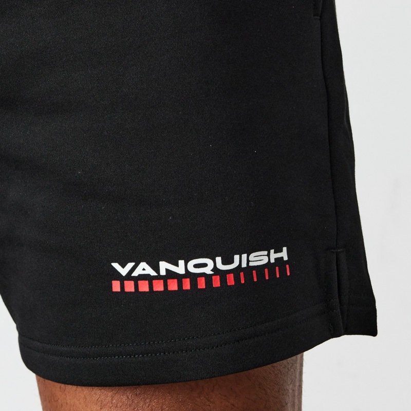 Vanquish Fitness Black Athletics Division Shorts Black | AOBF28901