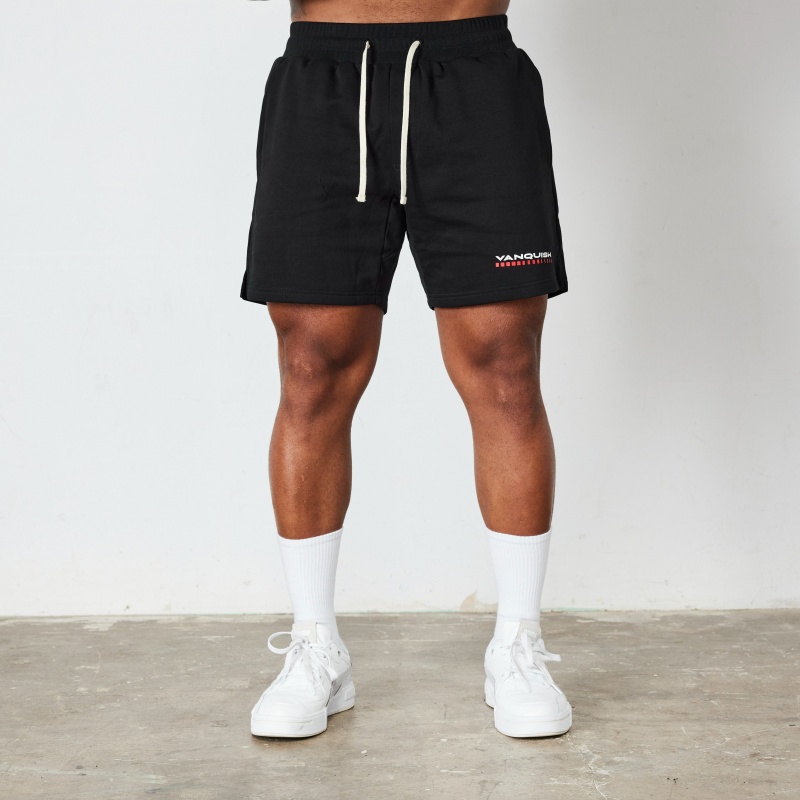 Vanquish Fitness Black Athletics Division Shorts Black | AOBF28901