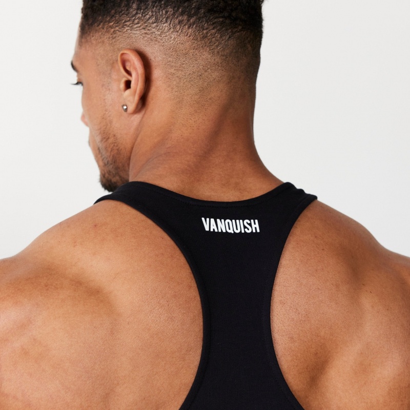 Vanquish Fitness DBZ Buu Black Stringer Vest Black | KCHU72180