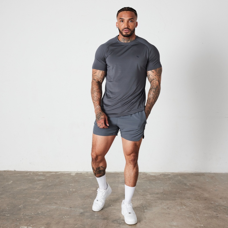 Vanquish Fitness Essential Denim Blue Performance 4