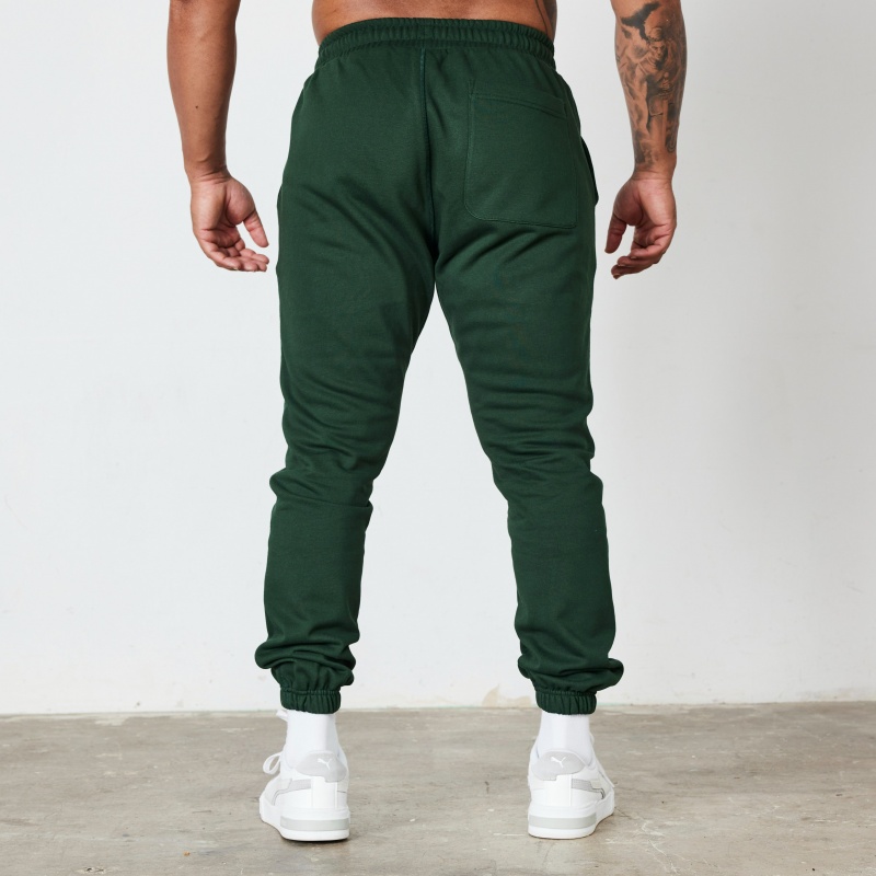 Vanquish Fitness Green Athletics Division Tapered Sweatpants Green | CDVM67012