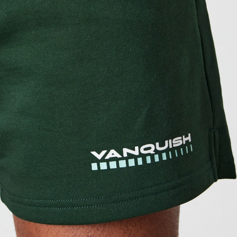 Vanquish Fitness Green Athletics Division Shorts Green | DFJA83251