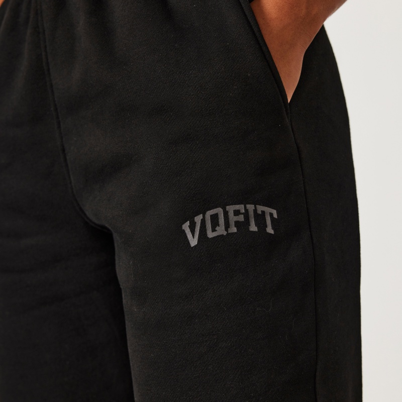 Vanquish Fitness Jet Black VQFIT Oversized Sweatpants Jet Black | HYIO48173