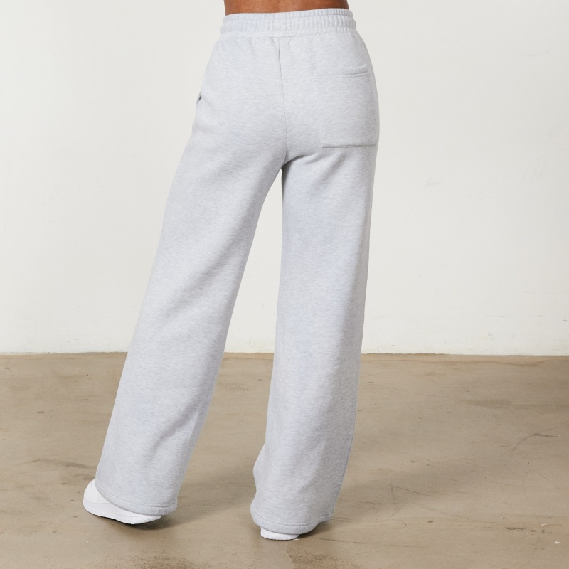 Vanquish Fitness Oat Marl Rejuvenate Wide Leg Oversized Sweatpants Oat Marl | PSMZ51306