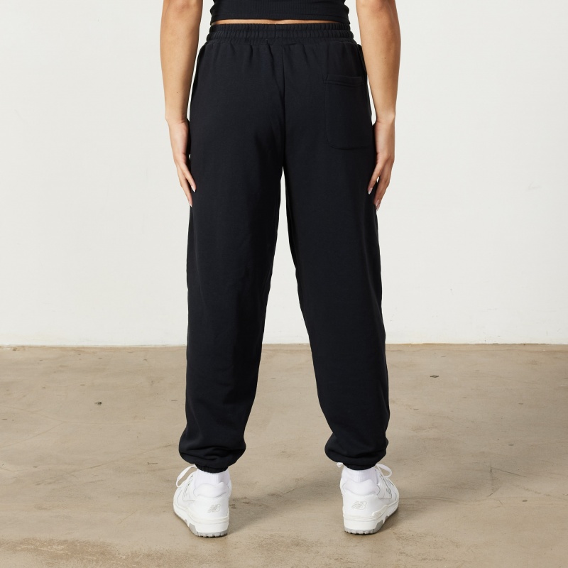 Vanquish Fitness Restore Black Oversized Sweatpants Black | KSXO78413