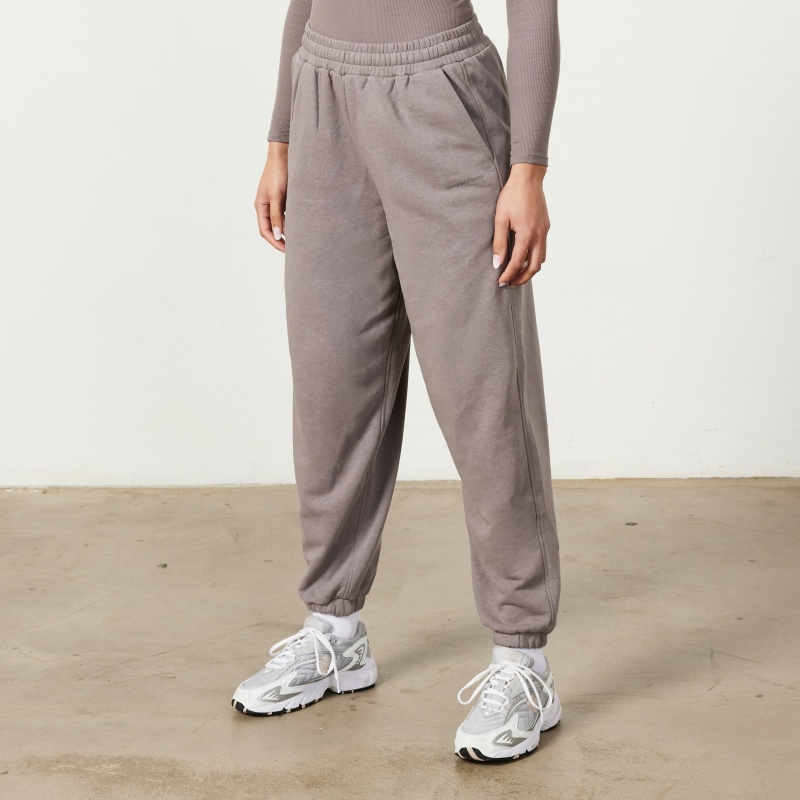 Vanquish Fitness Restore Cinder Brown Oversized Sweatpants Cinder Brown | GFRQ46218