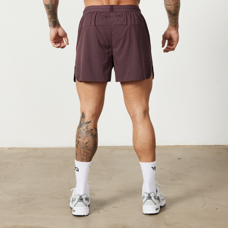 Vanquish Fitness Utility Plum Performance Shorts Plum | LMWG87065