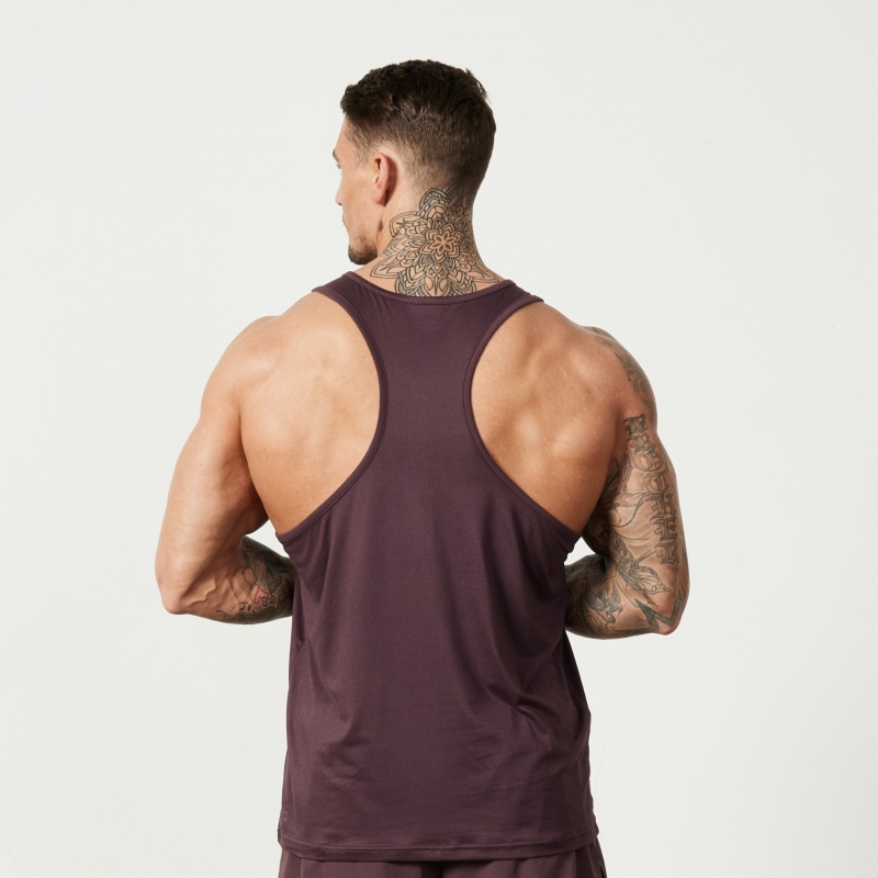 Vanquish Fitness Utility Plum Tank Plum | ETZJ79048