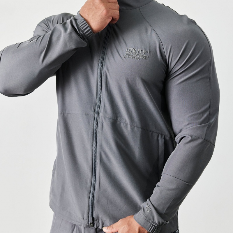 Vanquish Fitness Utility V2 Grey Jacket Grey | UKAS04817