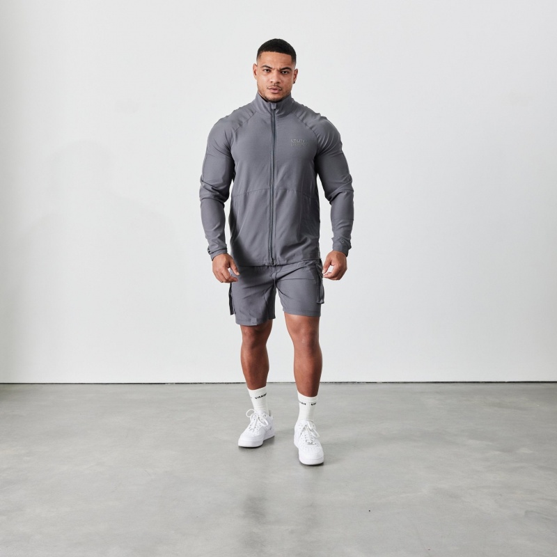 Vanquish Fitness Utility V2 Grey Jacket Grey | UKAS04817