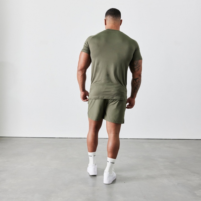 Vanquish Fitness Utility V2 Khaki Cargo Shorts Khaki | NPVO63514