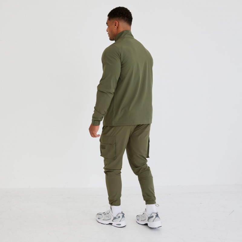 Vanquish Fitness Utility V3 Khaki Jacket Khaki | YTPX34865