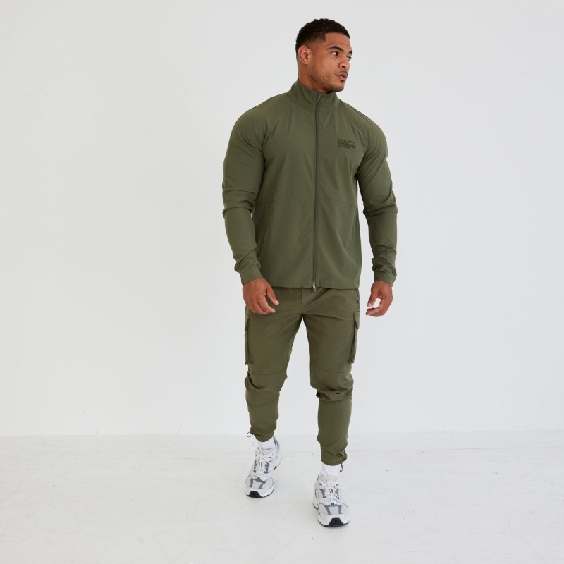 Vanquish Fitness Utility V3 Khaki Jacket Khaki | YTPX34865