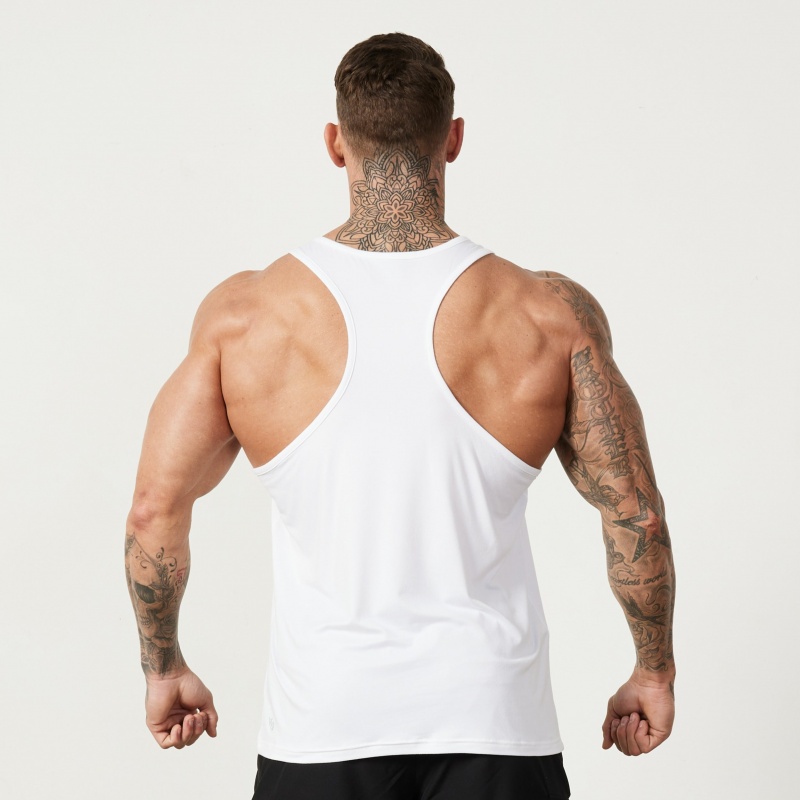 Vanquish Fitness Utility White Tank White | TSKA32641